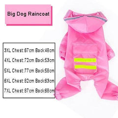 Dog Raincoat Jacket. - The LionDog Shop