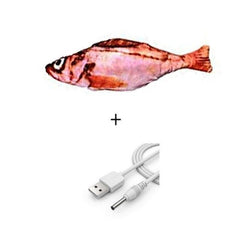 Fish simulator. Electronic cat toy, usb charging. - The LionDog Shop