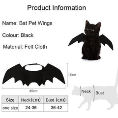 Halloween Harness For Pets. Cute Costume With Wings - The LionDog Shop