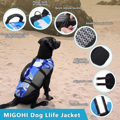 Life vests Floating For Swimming With Rescue Handle - The LionDog Shop