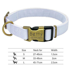 Personalized dog collar. - The LionDog Shop