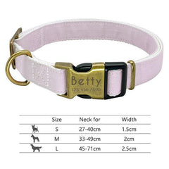 Personalized dog collar. - The LionDog Shop