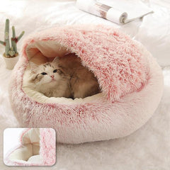 Winter warm bed for small dogs and cats - The LionDog Shop