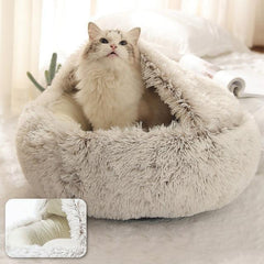 Winter warm bed for small dogs and cats - The LionDog Shop