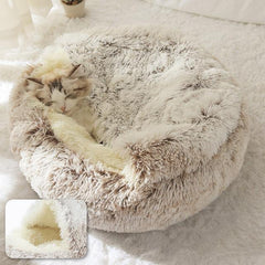 Winter warm bed for small dogs and cats - The LionDog Shop